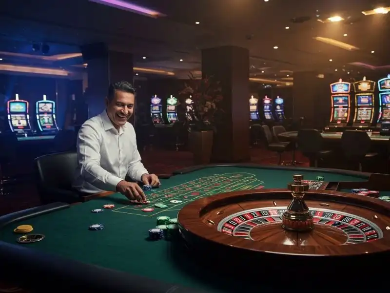 Biba Max jackpot winner with a big smile after hitting the prize.