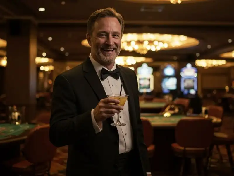 Vivamax xxx beauty standing tall with a teasing casino smile.