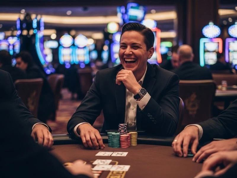 Bugaw Vivamax Smiling Poker Player winning happiness