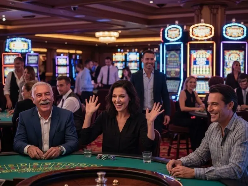 Vivamax Scenes Joyful Player Celebrating Roulette Win celebration moment