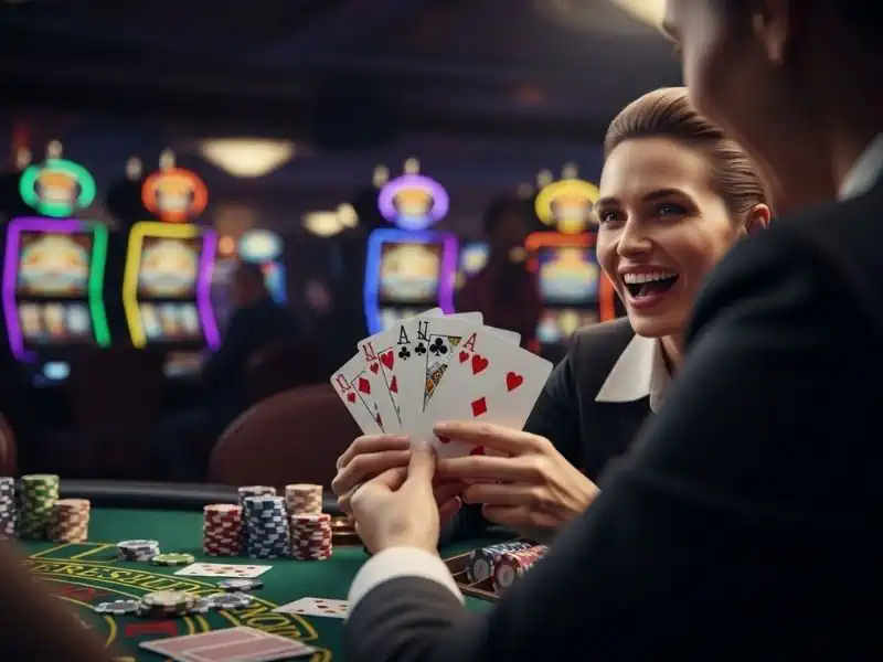 Top Online Gambling Trends 2025 Smiling Player With Poker Chips Vivamaxwin big win