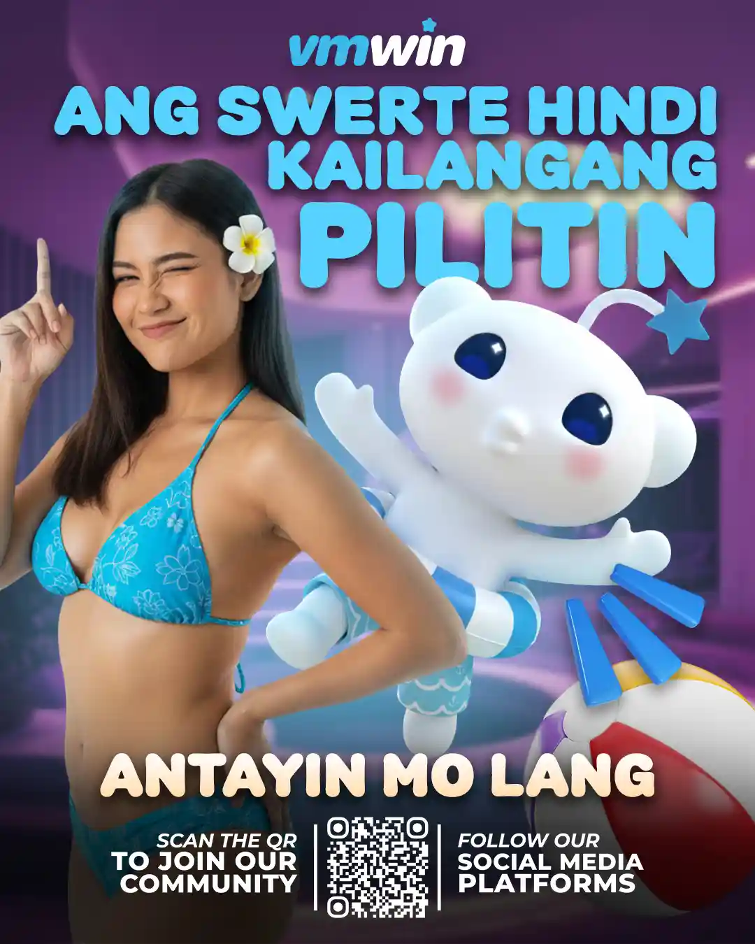 Why vmwin – Vivamaxwin player enjoying anticipation of luck and winning opportunities in an online casino environment, representing the Vmwin brand experience.