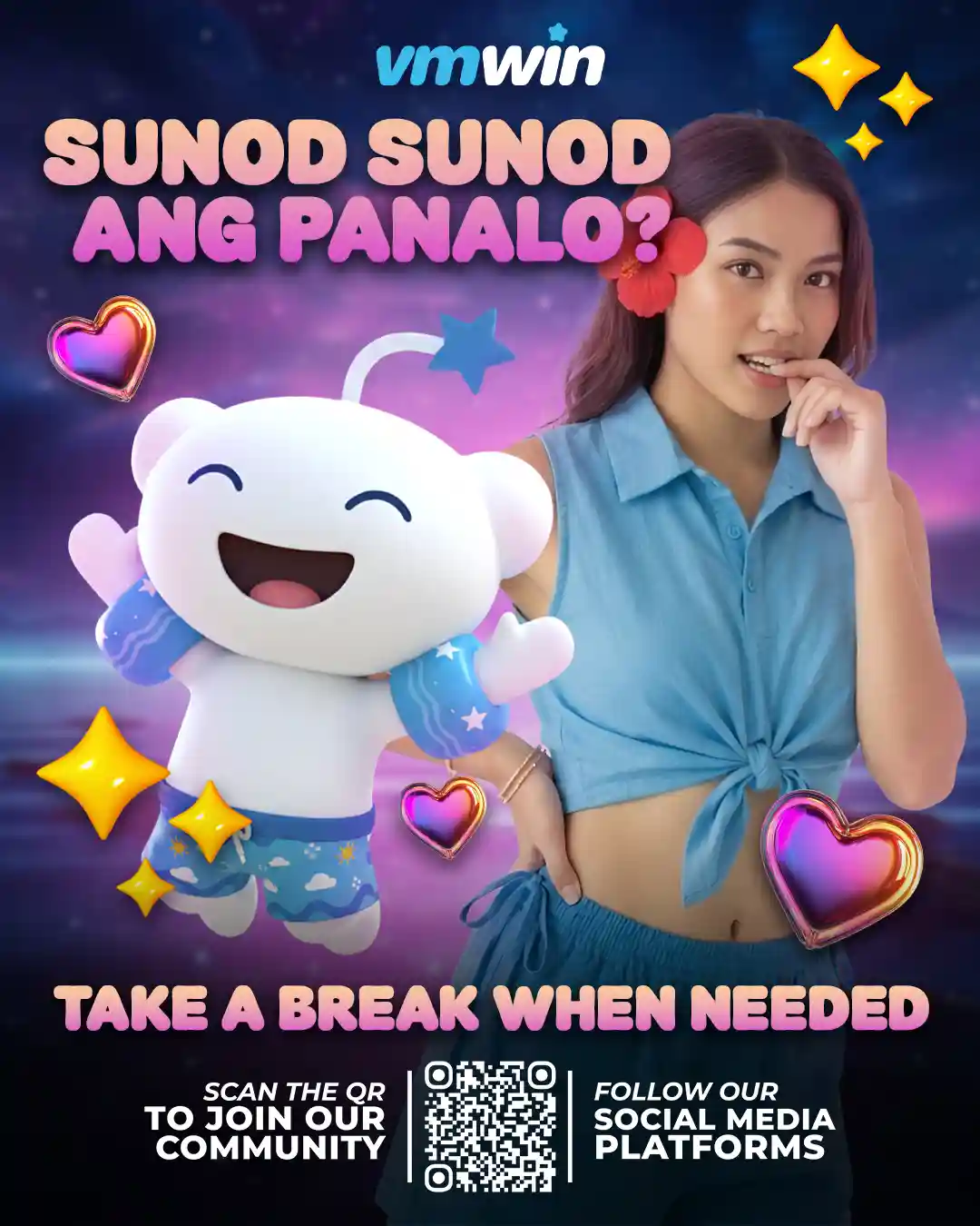 Beginner's guide from VMWin (Vivamaxwin) on taking a break after a winning streak while playing online casino games.