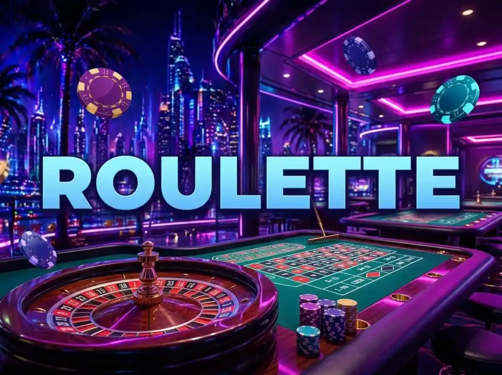 VMWin (Vivamaxwin) roulette table game in table games section featuring a vibrant casino layout for online play.