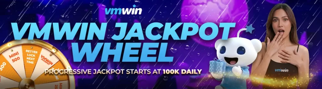 Terms and conditions for VMWin (Vivamaxwin) Progressive Jackpot Wheel starts at 100K daily promotion.